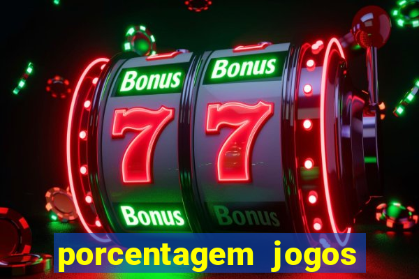 porcentagem jogos slots pg